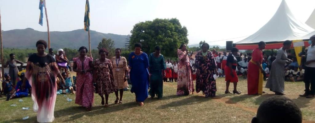 Some of the Women staff of Manafwa DLG